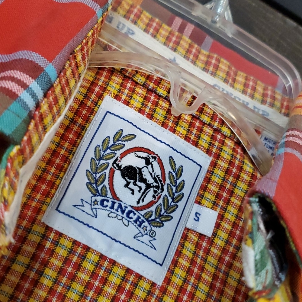 Cinch Plaid Button Down - image 2